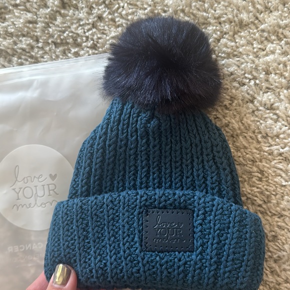 LYM Baby Pom Beanie (new with LYM bag) - Picture 2 of 7